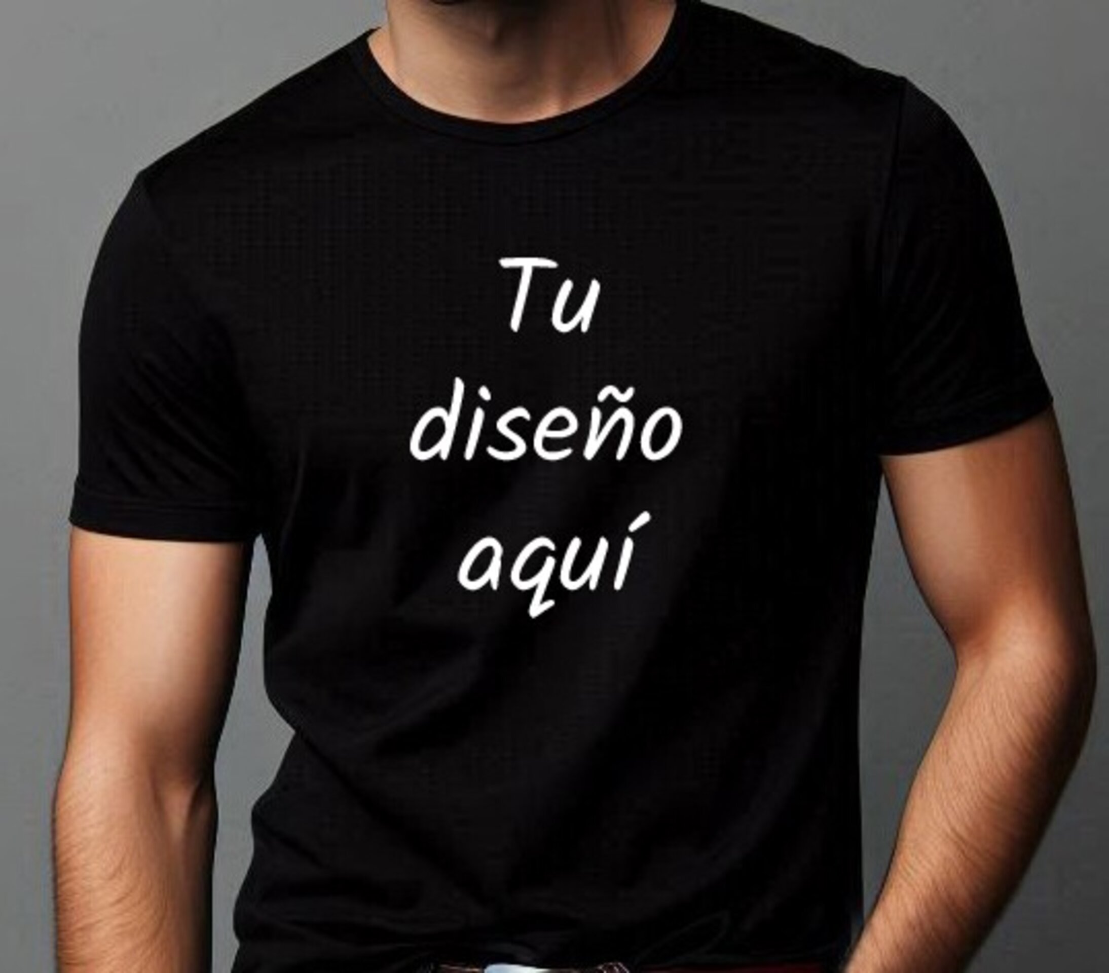Camiseta para personalizar hombre sublimación o vinilo - 2