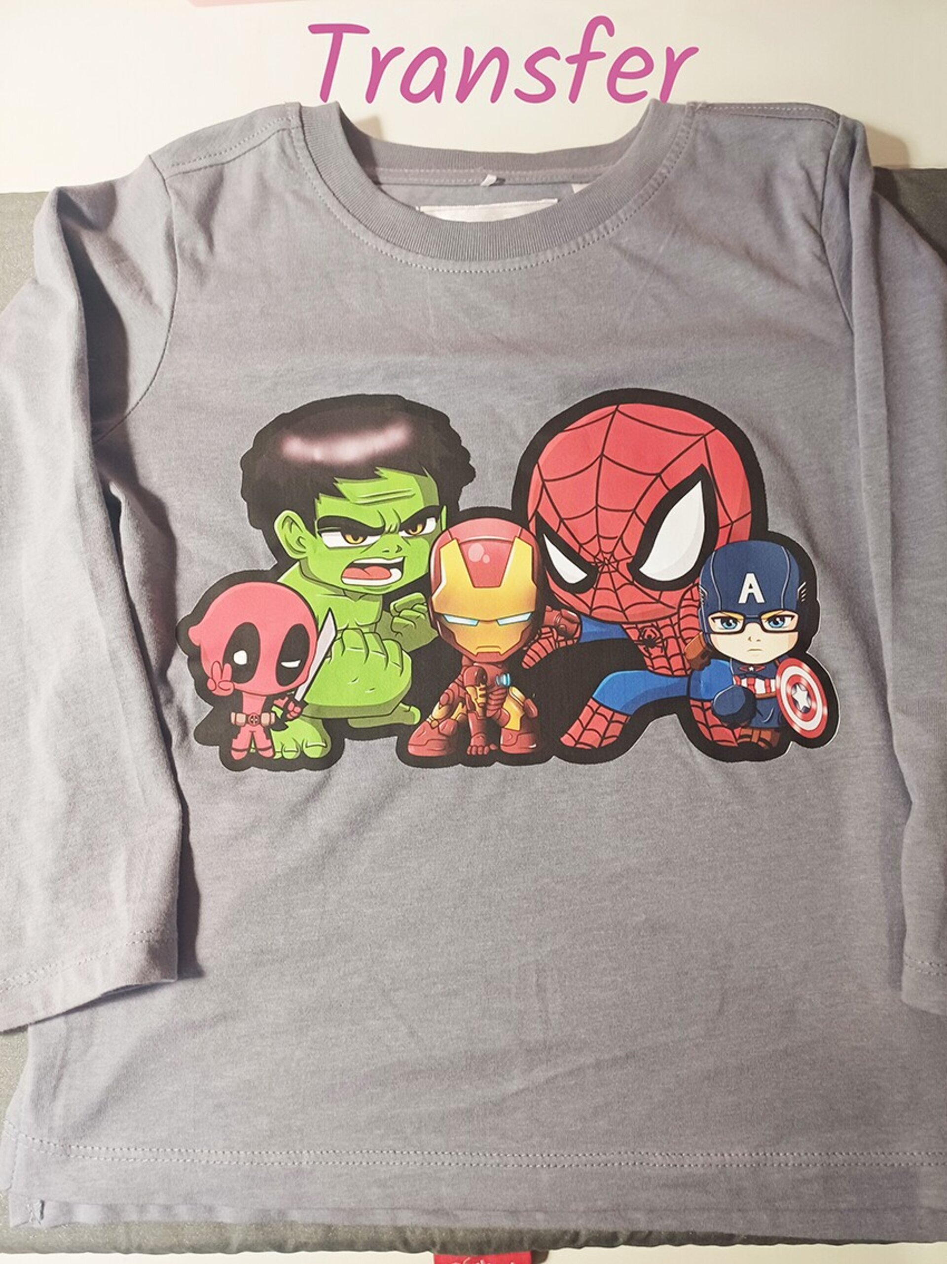 Camiseta algodón infantil (transfer) - 2